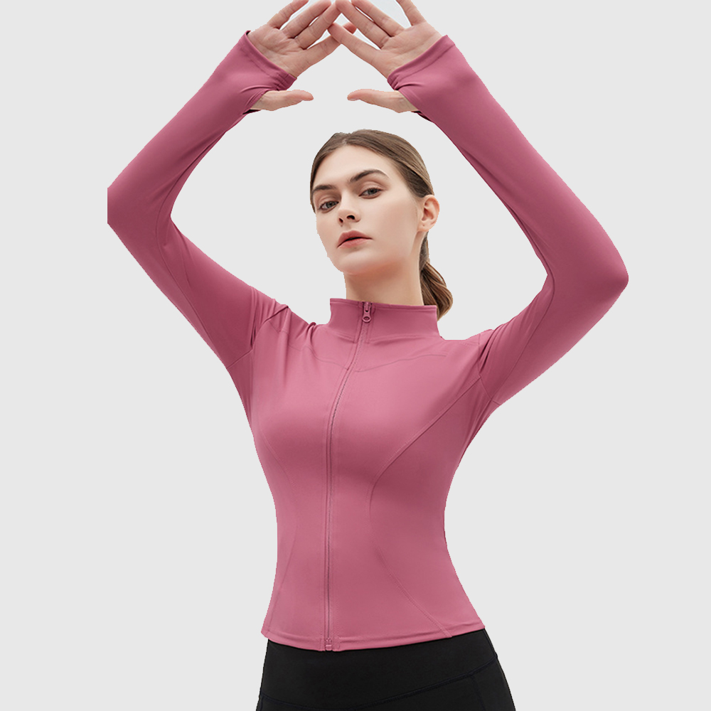 Winter Yoga Clothing - Women's Stand-Up Collar Yoga Jacket for
