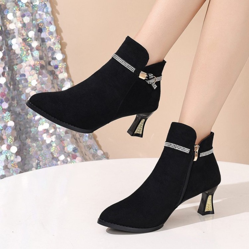Women Ankle Boots Pointed Toe  - огляд і ціна Winter Clothing Clearance Sale