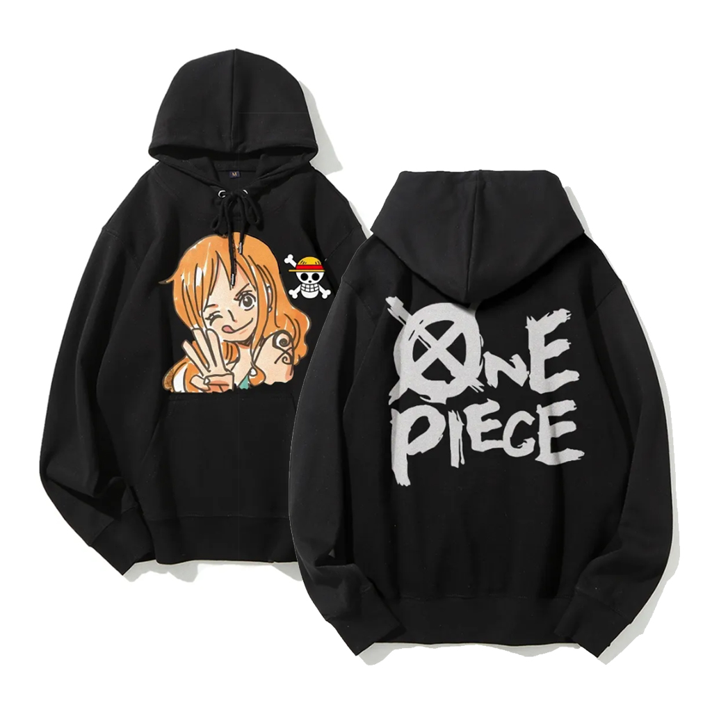 One Piece Nami Anime Hoodie Me - огляд і ціна Winter Clothing Japan