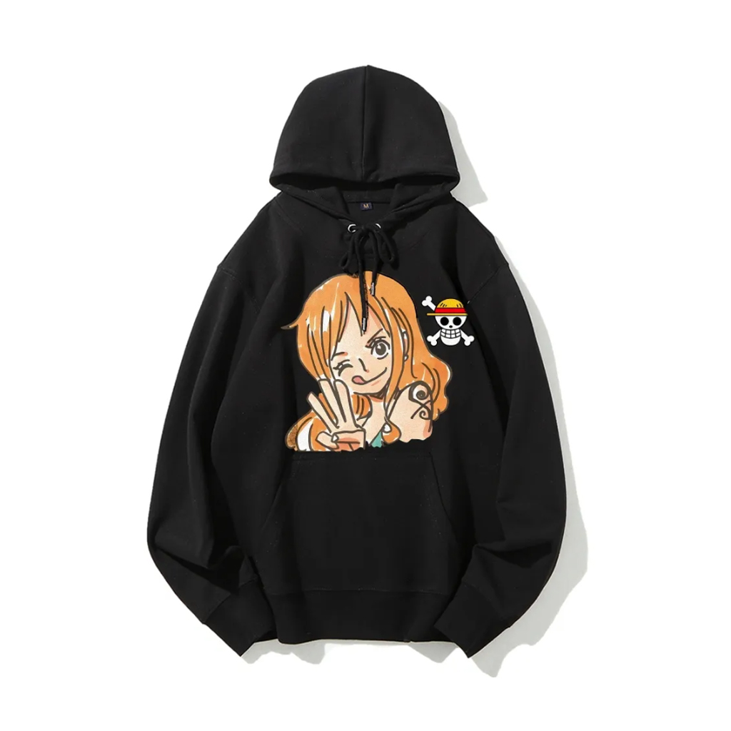 One Piece Nami Anime Hoodie Me - огляд і ціна Winter Clothing Japan