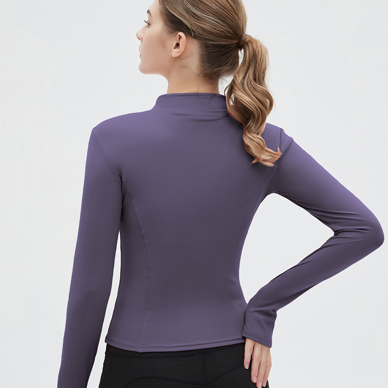 Women's Stand-Up Collar Yoga J - огляд і ціна Winter Yoga Clothing