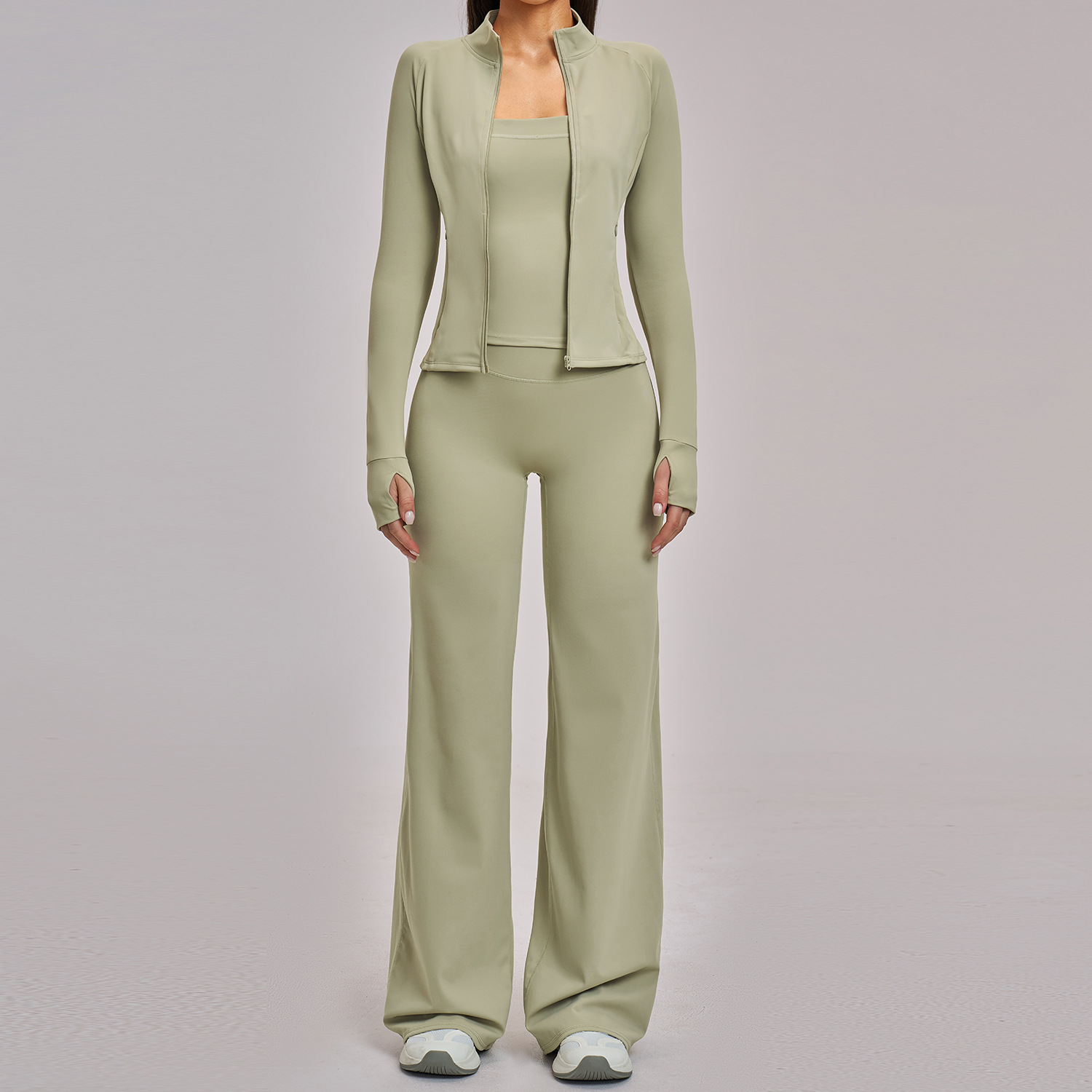 Yoga Set Women Sports Outfits  - огляд і ціна Winter Yoga Clothing