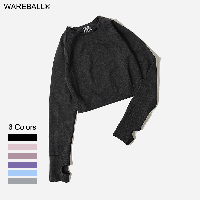Women Seamless Long Sleeve Cro - огляд і ціна Winter Yoga Clothing