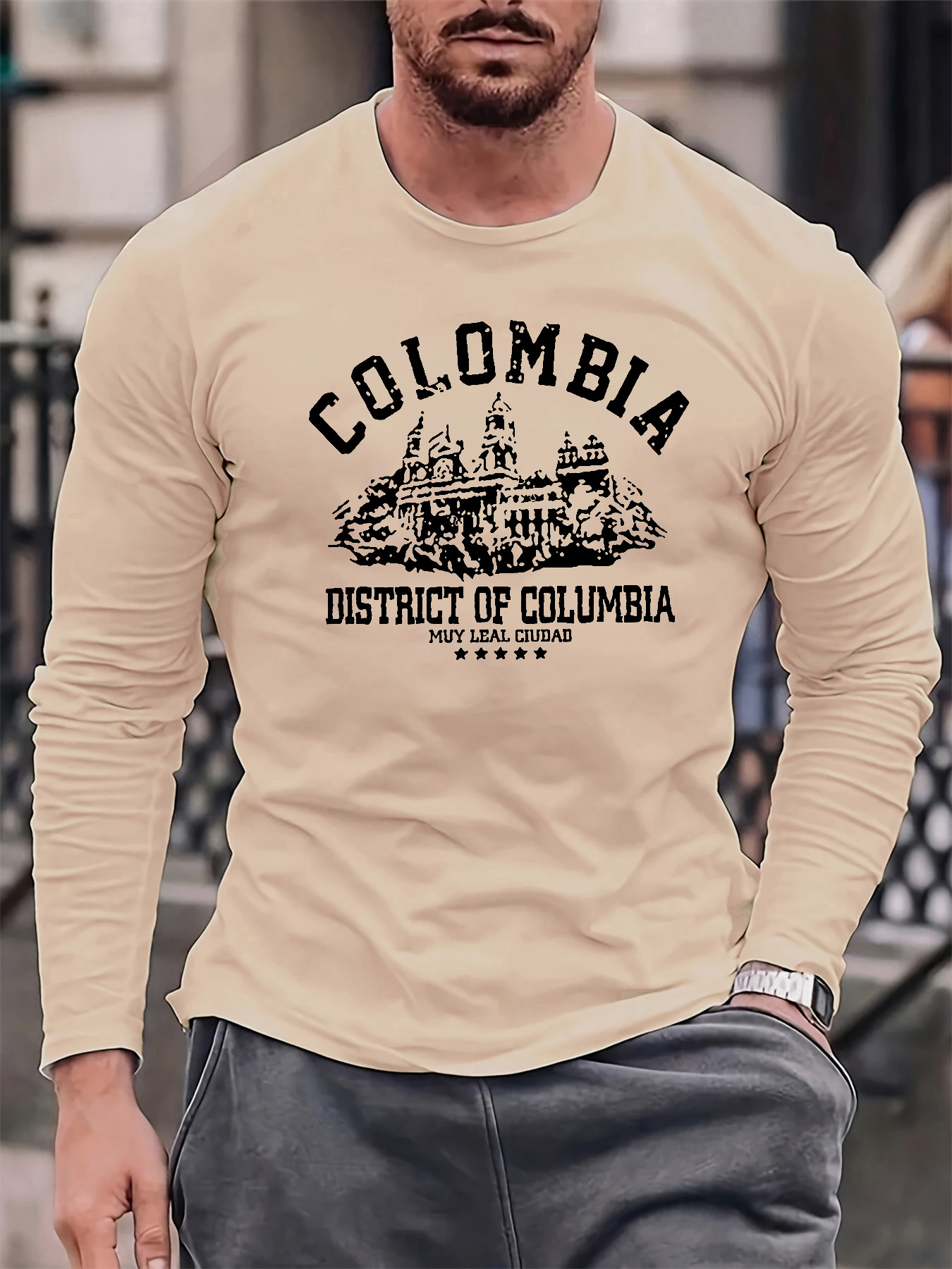 100% Cotton Men's Long Sleeved - огляд і ціна Winter Clothing Men