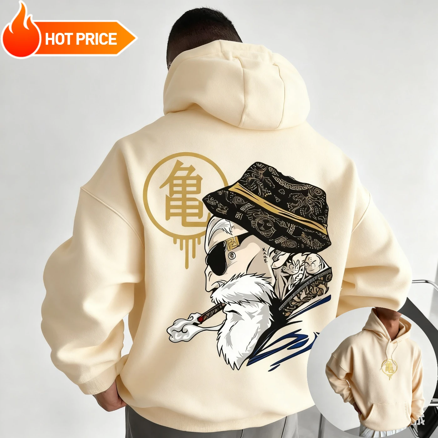 Master Roshi Dragon Ball Saiya - огляд і ціна Winter Clothing Japan