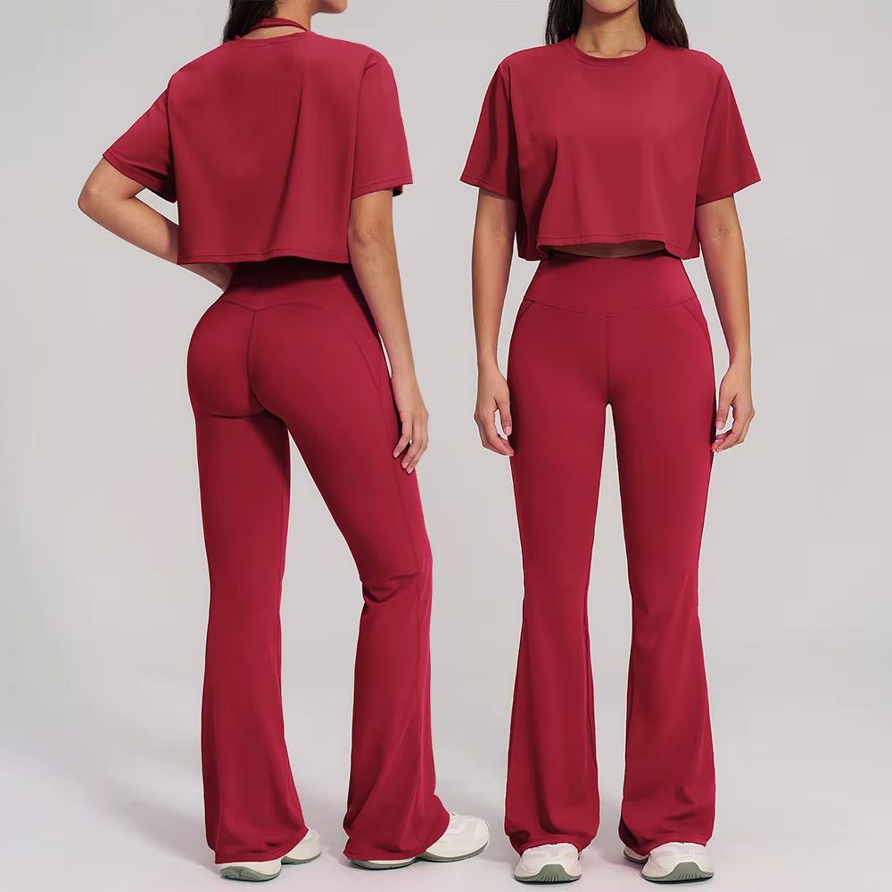 2PCS Yoga Set Sports Outfit Gy - огляд і ціна Winter Yoga Clothing