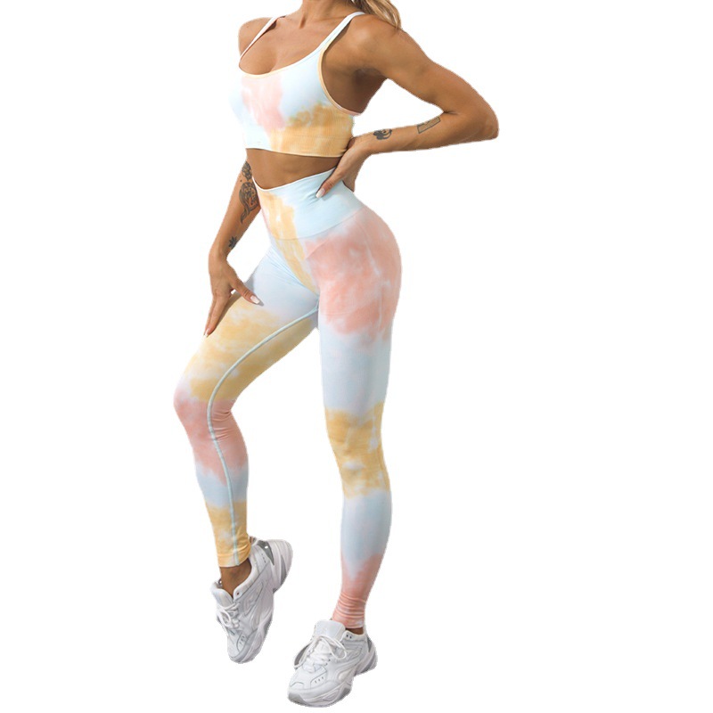 2023 New Tie Dye Yoga Pants Sp - огляд і ціна Winter Yoga Clothing