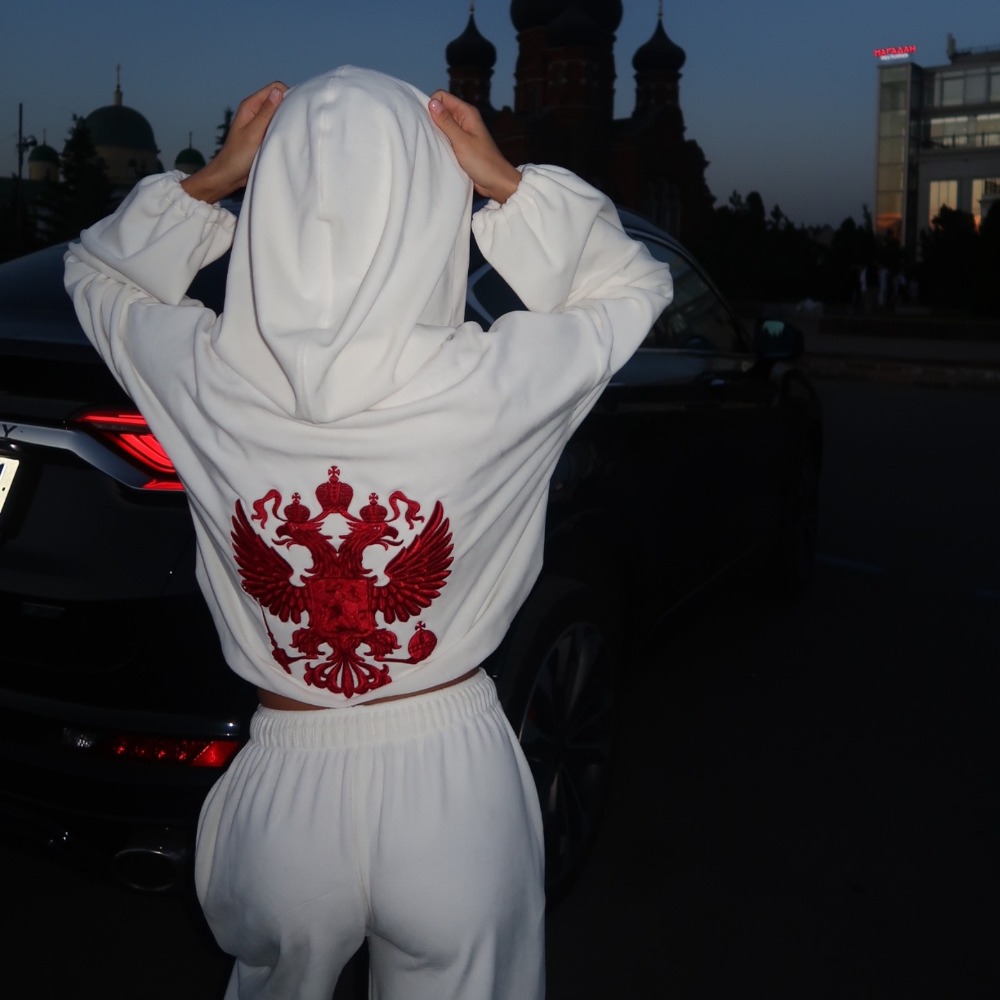 Street Trend Back Embroidered  - огляд і ціна Winter Clothing Clearance Sale