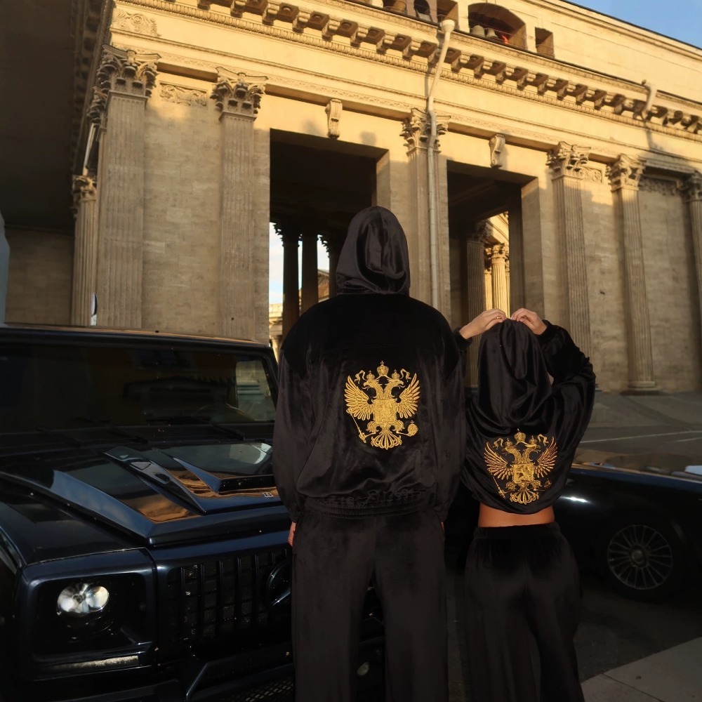 Street Trend Back Embroidered  - огляд і ціна Winter Clothing Clearance Sale