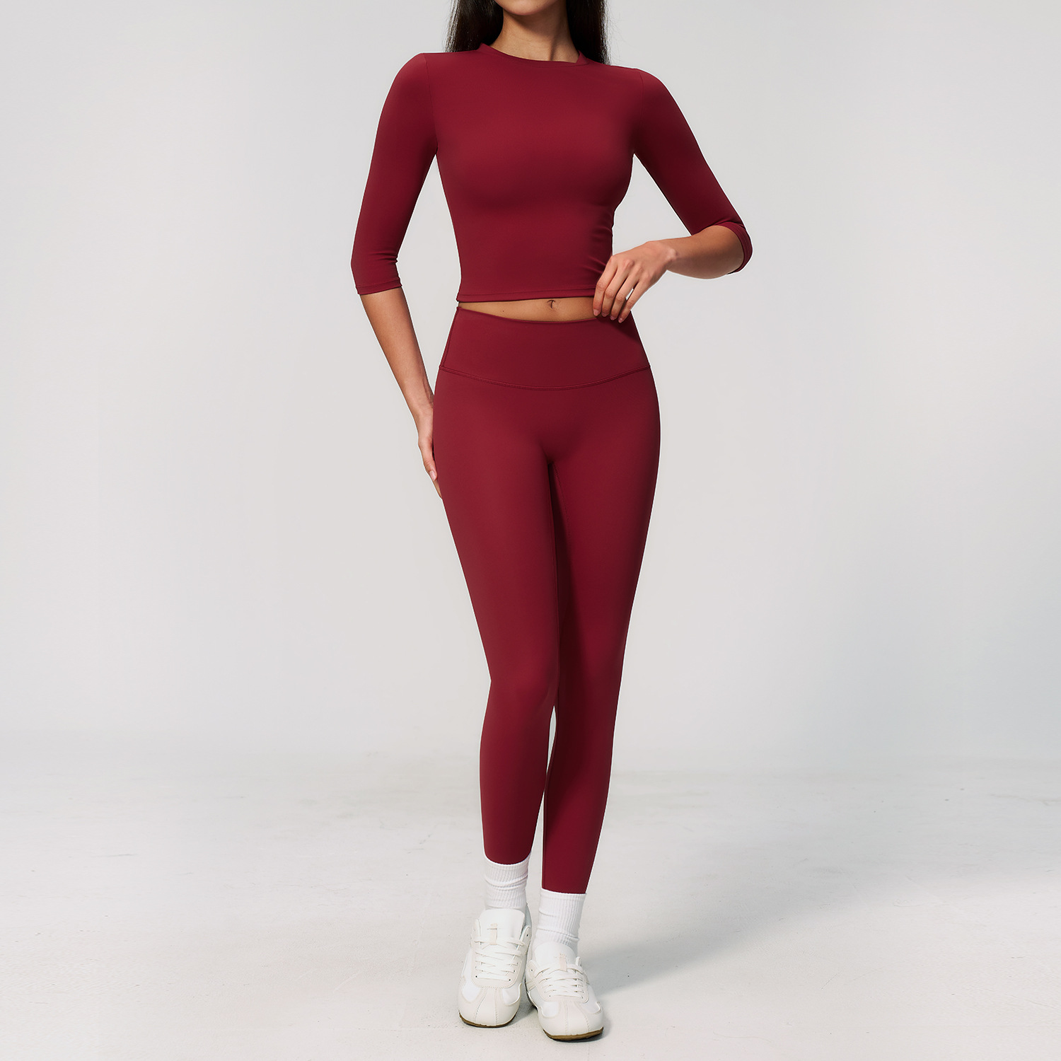 Yoga Suit 2PCS Sports Set Quic - огляд і ціна Winter Yoga Clothing
