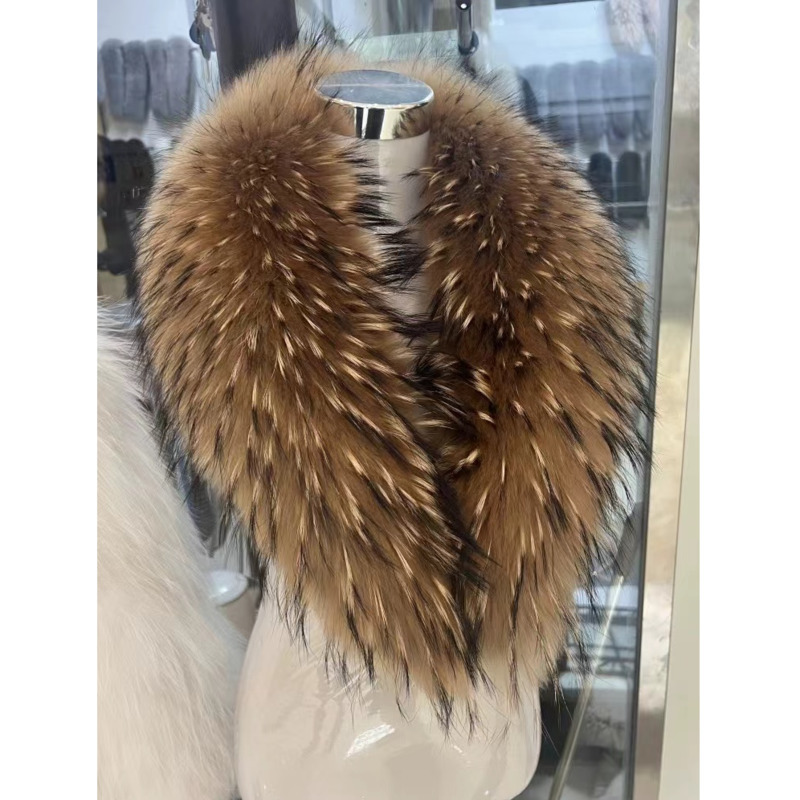 Raccoon Fur Collar Female Wint - огляд і ціна Winter Clothing Women Sale