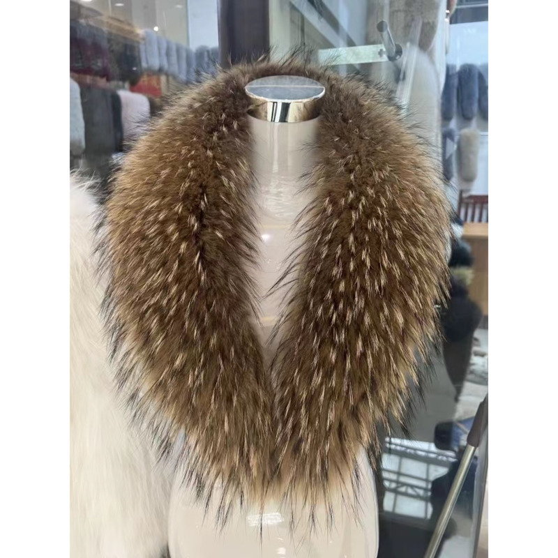 Raccoon Fur Collar Female Wint - огляд і ціна Winter Clothing Women Sale