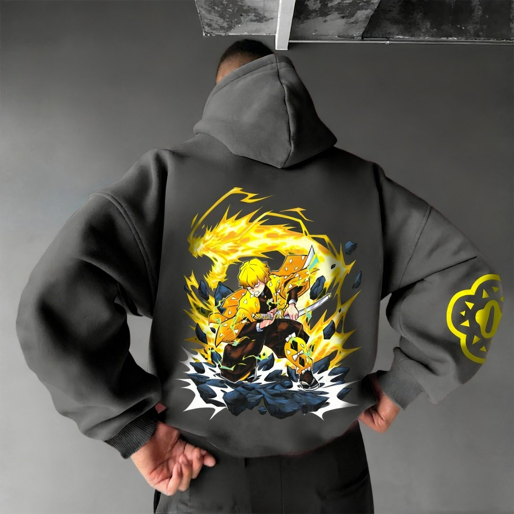 Demon Slayer Men's Hoodie Swea - огляд і ціна Winter Clothing Japan